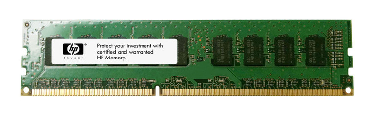 Part No: QC852AA - HP 4GB PC3-10600 DDR3-1333MHz ECC Unbuffered CL9 240-Pin DIMM Dual Rank Memory Module