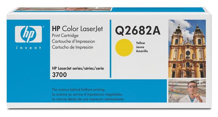 Q2682A - HP 311A Toner Cartridge (Yellow) for Color LaserJet 3700 Series Printer