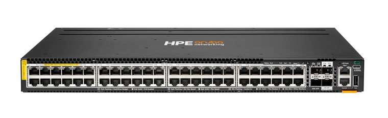 HPE Aruba Networking CX 6300L 48p Smart Rate 100M/1G/2.5G/5G CL8 2p SFP56 50G 2p SFP28 25G L2 Switch - S3L76A