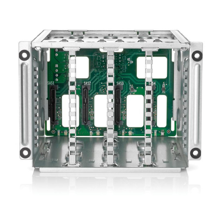 Part No: 496074-001 - HP 8-Slot SFF 2.5-inch Hard Drive Cage Storage Enclosure for HP DL380 G6 Server