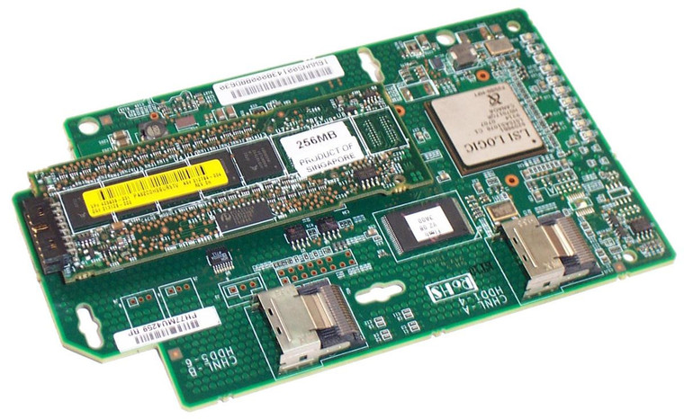 Part No: 412206-001-06 - HP Smart Array P400i PCI Express x8 Serial Attached SCSI (SAS) RAID Controller with 256MB Cache for HP ProLiant DL360 G5 Server