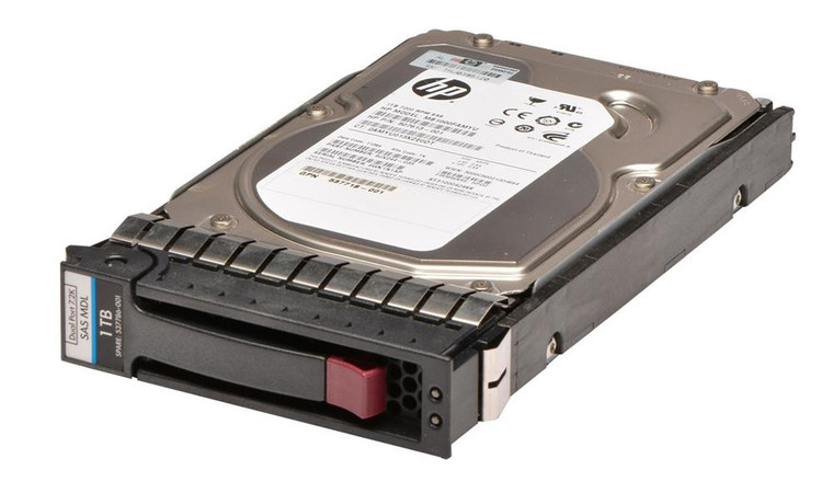 Part No: 537786-001-REF - HP 1TB 7200RPM SAS 3GB/s Hot-Pluggable Dual Port MidLine 3.5-inch Hard Drive
