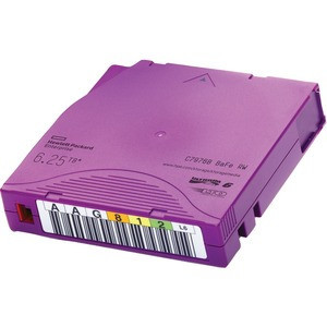 HPE LTO-6 Ultrium 6.25TB BaFe RW Custom Labeled Data Cartridge 20 Pack - C7976BL