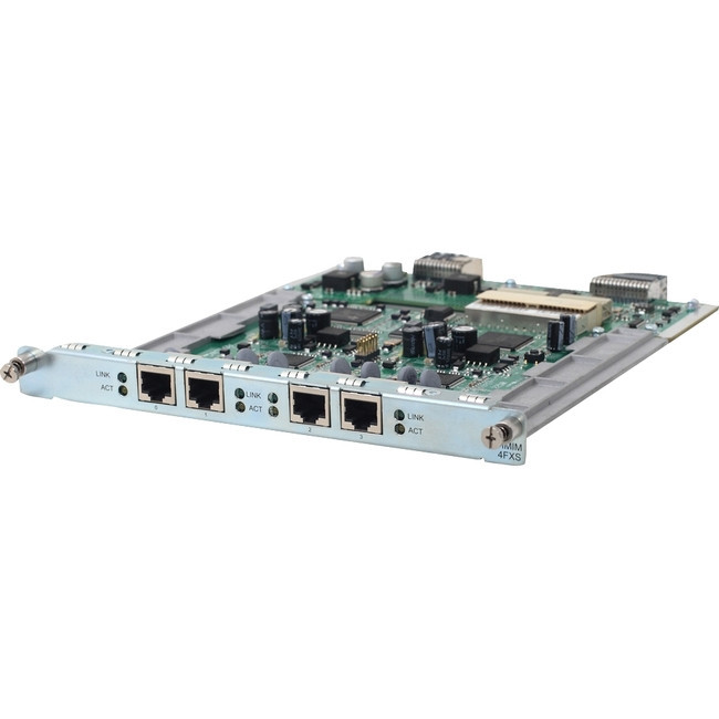 HPE MSR 4-Port FXS HMIM Module - JG446A