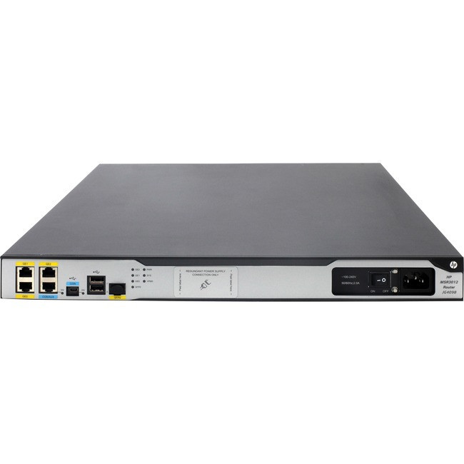 HPE MSR3012 AC Router - JG409B#ABA