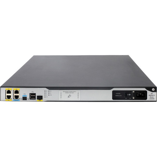 HPE MSR3012 AC Router - JG409BR