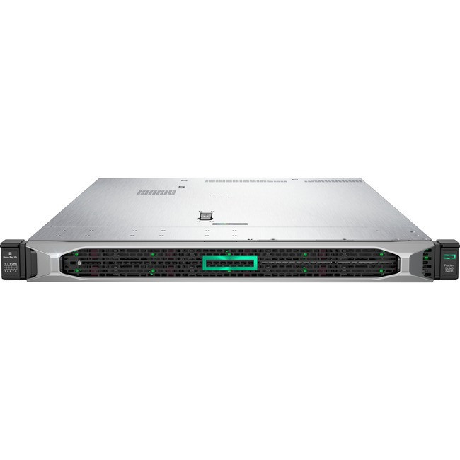 HPE ProLiant DL360 G10 1U Rack Server - 1 x Xeon Silver 4214 - 16 GB RAM HDD SSD - Serial ATA/600, - P19775-B21