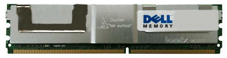 Part No: PC2-5300F-555-11-B0 - Dell 1GB PC2-5300 DDR2-667MHz ECC Fully Buffered 240-Pin DIMM Dual Rank Memory Module