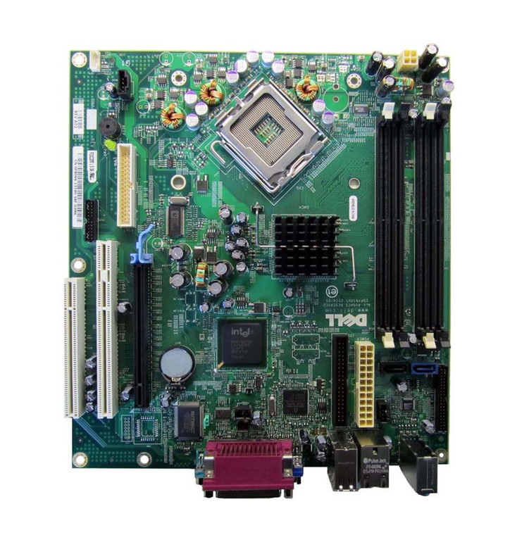 Part No: CJ334 - Dell System Board for Optiplex GX620 Desktop PC