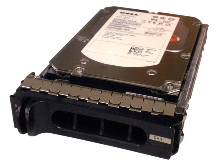 Part No: 9PN2J - Dell 600GB 15000RPM SAS 3GB/s 3.5-inch Hard Drive with Tray