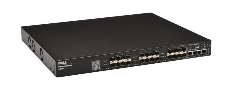 Part No: FN848 - Dell POWERCONNECT 6224F Switch - 24 Ports - MANAGED - STACKABLE