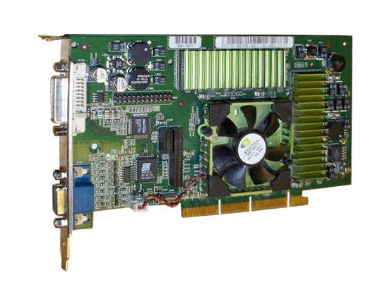 Part No: 96VHW - Dell 64MB nVidia Quadpro2 with DVI and VGA Outputs Video Graphics Card