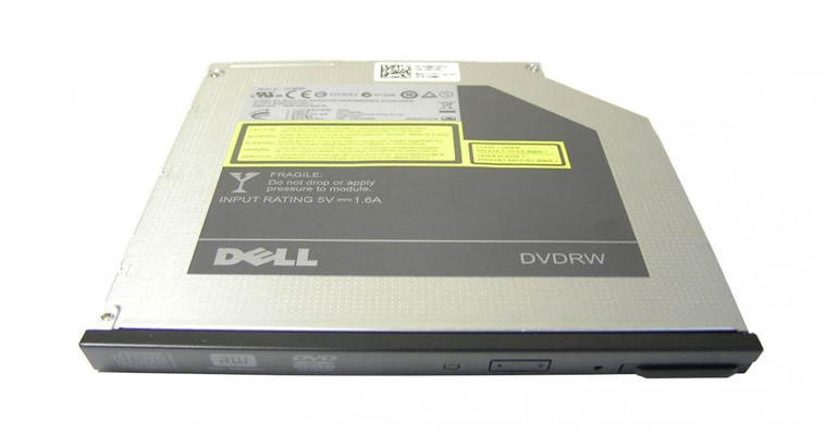 Part No: RJ7HH - Dell 9.5MM 8X Ultra- Slim SATA Internal Dual LAYER DVD
