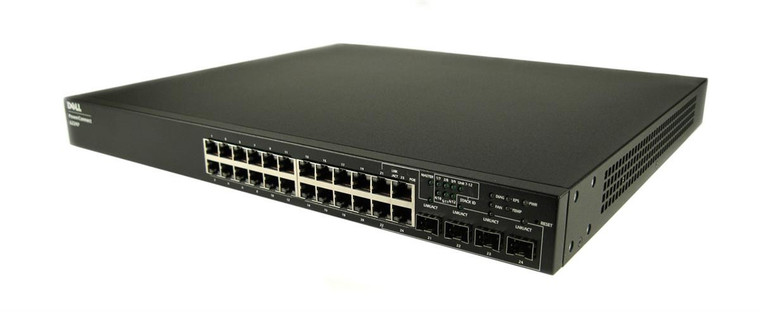 Part No: UU687 - Dell POWERCONNECT 6224P 24-Port Gigabit Ethernet POE 1U LAYER 3 Switch