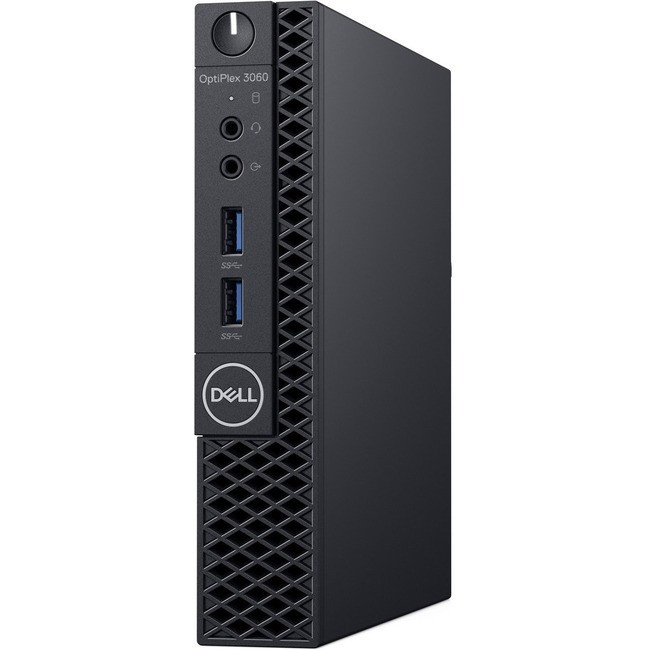 Dell OptiPlex 3000 3060 Desktop Computer - Core i3 i3-8100T - 4 GB RAM - 500 HDD - Micro PC - 71ND8