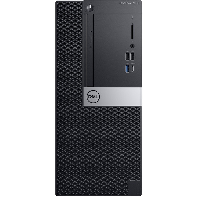 Dell OptiPlex 7000 7060 Desktop Computer - Core i7 i7-8700 - 16 GB RAM - 256 SSD - Mini-tower - RNX86