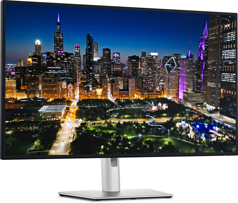 DELL UltraSharp U3225QE computer monitor 31.5" 3840 x 2160 pixels 4K Ultra HD LCD Black, Silver - DELL-U3225QE