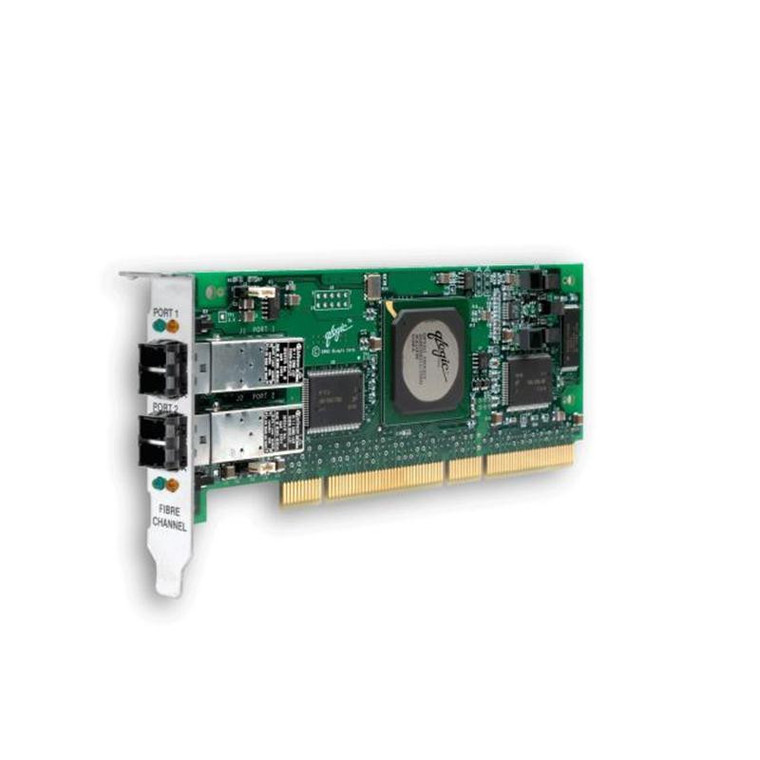 Part No: 42D0407 - IBM 4GB Dual Port PCI-X Fibre Channel Host Bus Adapter with Standard Bracket