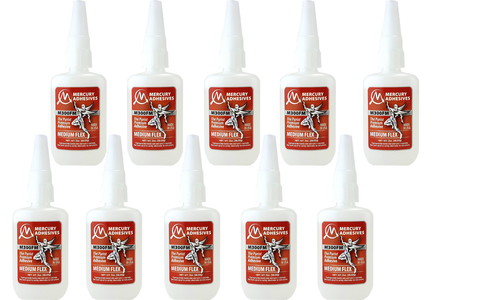 Mercury Medium Flex Ca Glue - 10 pk