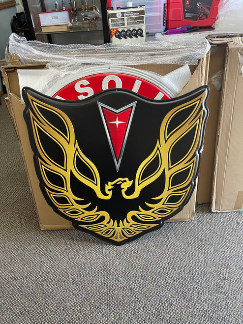 Retro Pontiac Trans Am 36" x 36" Sign
