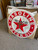 Retro Texaco White Ring 36" x 36" Sign