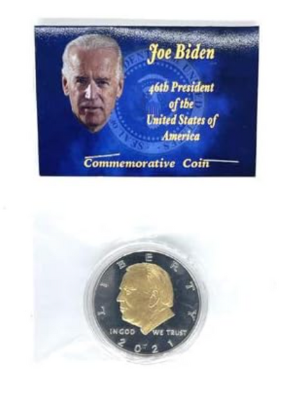 Joe Biden Coin Original with Hangtag