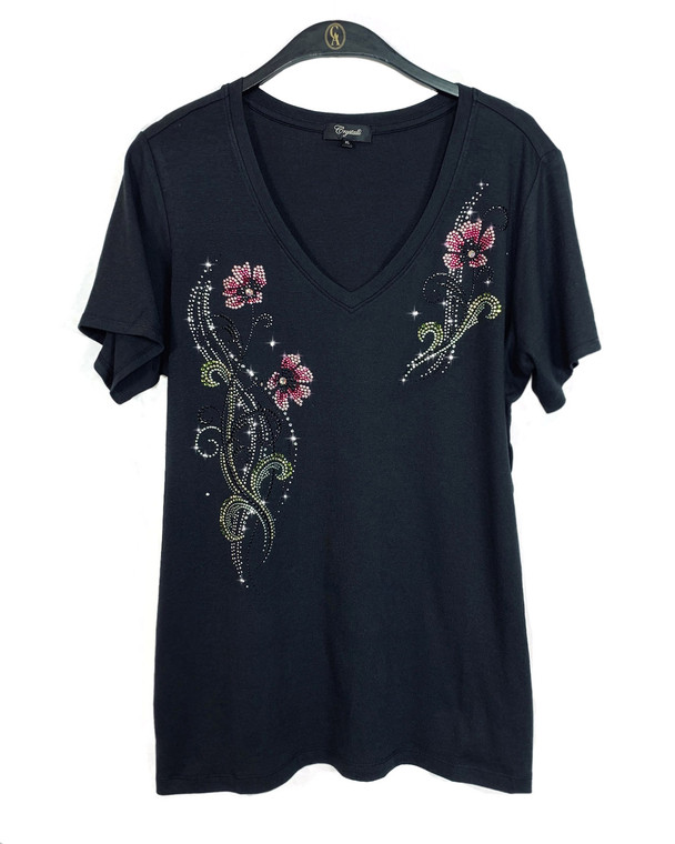 Pink Poppies Super Soft Tee-P