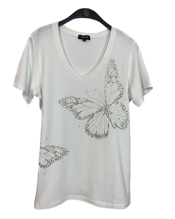 Gold Butterfly Super Soft Tee-P