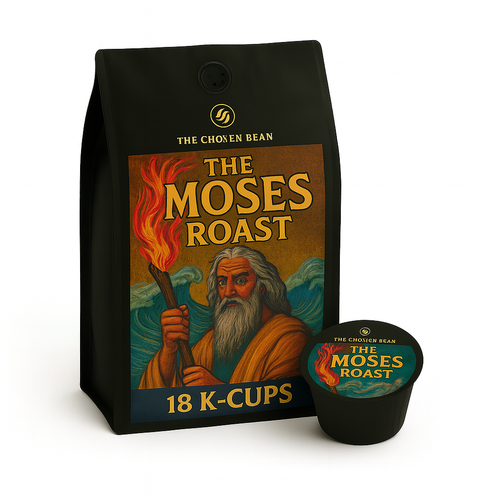 Moses Roast - Freshest K Cups in The World, 18 K-Cups
