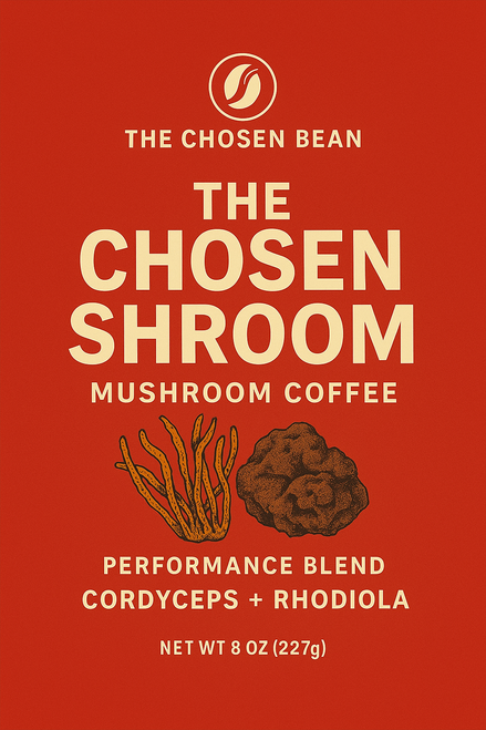 PERFORMANCE BLEND - Cordyceps + Rhodiola Medium Roast African Coffee Blend PERFORMANCE BLEND - Cordyceps + Rhodiola Medium Roast African Coffee Blend