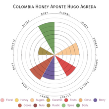 Colombia Honey Aponte Hugo Agreda - Honey Process