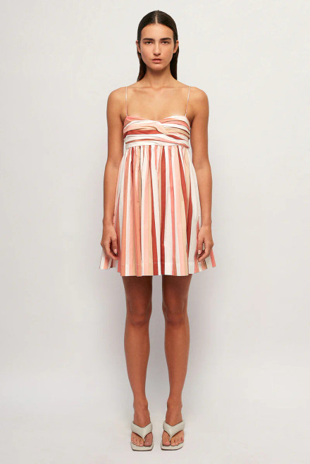 Pleated Mini Dress - Gelato 