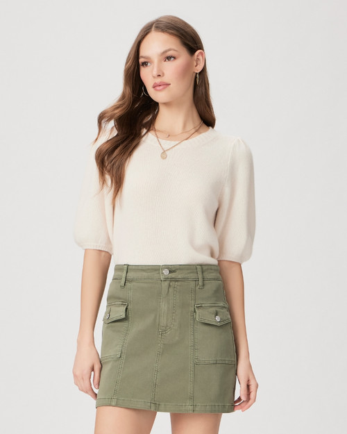 Jessie Skirt with Cargo Pockets - Vintage Ivy Green 