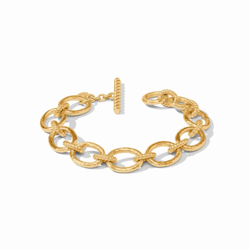 Nassau Demi Link Bracelet Gold 