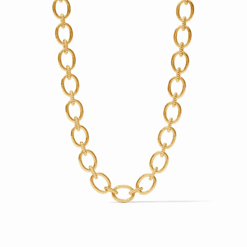 Nassau Demi Link Necklace Gold