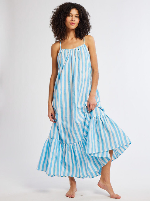 Sienna Dress - Atoll Stripe 