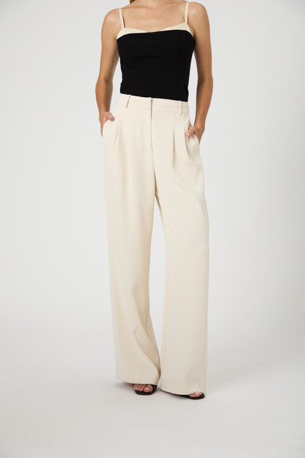 Harrie Suiting Trouser - Classic Cream