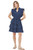 Ruffles Layers Dress - Navy 