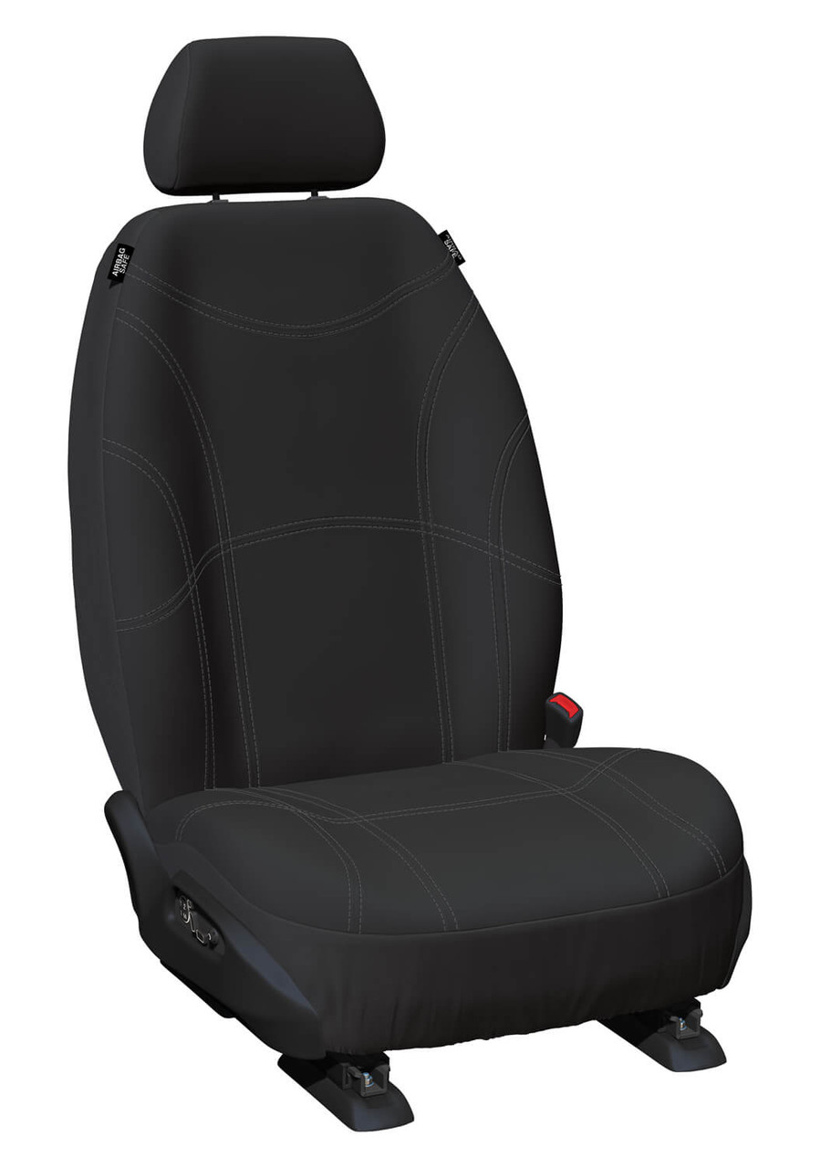 Subaru Crosstrek and Impreza Getaway Neoprene Front Black Seat