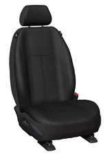 Empire Black Leather Look fabric for Mitsubishi ASX 2010-2025 display seat.