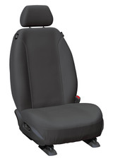 Super Tough Charcoal Canvas front bucket seat covers for Holden Colorado, Trailblazer, Isuzu D-MAX and MU-X.