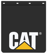 Caterpillar Black Single Mud Flap 30 x 24 - Black. Official CAT Licensed Mudflap: Versatile design compatible with cars, trucks, 4WDs, and Utes. Includes one single mudflap with a 12-month warranty. Proudly made in Australia.