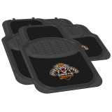 Wests Tigers Official NRL Car Mats, designed to fit most vehicles. Perfect for displaying team pride while keeping your car clean and protected.