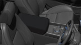 Suits Mitsubishi Triton 2015 - 2023 Neoprene Black Console Cover