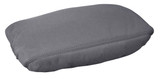 Charcoal canvas centre console cover for Mitsubishi Triton MQ and MR Dual Cab with durable waterproof armrest protection