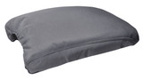 Charcoal canvas centre console cover for Toyota LandCruiser Prado 150 Series with durable waterproof armrest protection