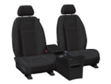Wetseat Neoprene Front Black - Charcoal Stitch Seat Covers Suits Landcruiser 200S 2015-2021
