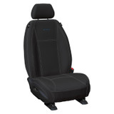 Wetseat Neoprene Black - Charcoal Stitch Seat Covers Suits BT50, Everest, Ranger 2011-2022