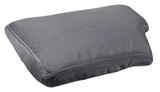 Charcoal canvas centre console cover for Toyota Hilux GR Sport, Rogue, SR and SR5 Dual Cab with durable waterproof armrest protection