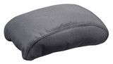 Charcoal canvas centre console cover for Toyota Hilux SR, SR5 and Workmate models with durable waterproof armrest protection